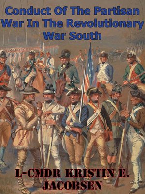 cover image of Conduct of the Partisan War in the Revolutionary War South